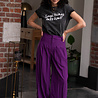 MILEY Pantalon violet MILEY Pantalon violet