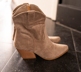 PLATON bottines kaki