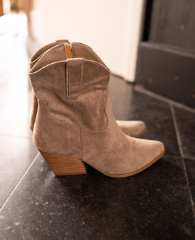 PLATON bottines kaki