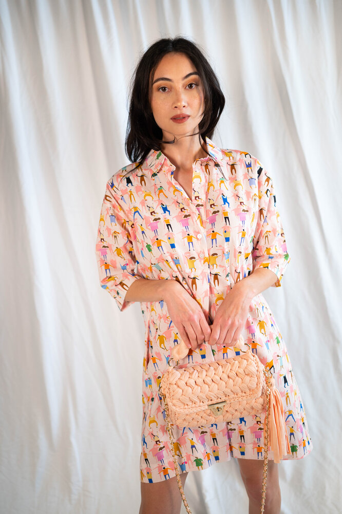 ELONA sac à main rose ELONA sac à main rose