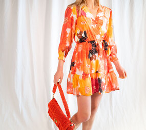 BIANCA robe orange