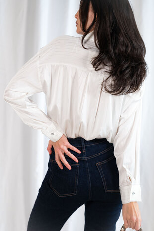 MADALENA chemisier crème