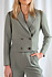 CRISTIANA blazer vert clair