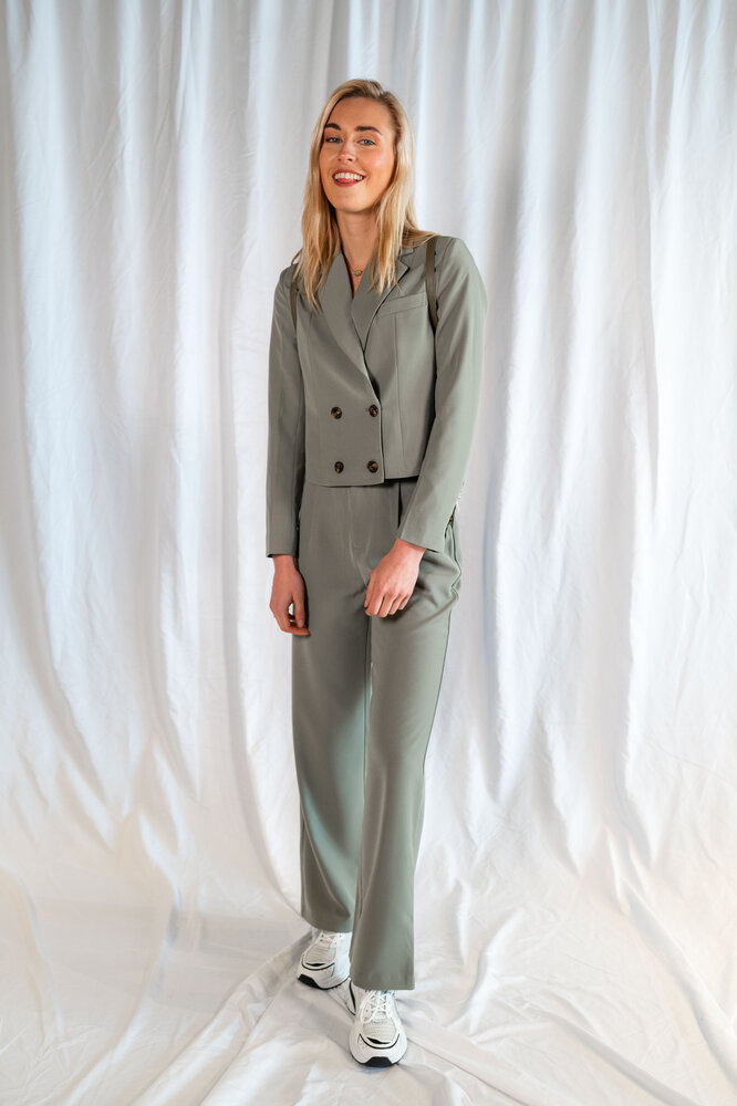 CRISTIANA blazer vert clair CRISTIANA blazer vert clair