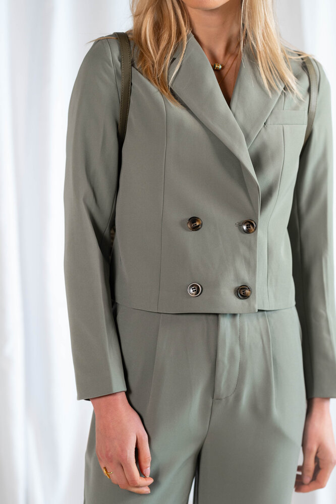 CRISTIANA blazer vert clair CRISTIANA blazer vert clair