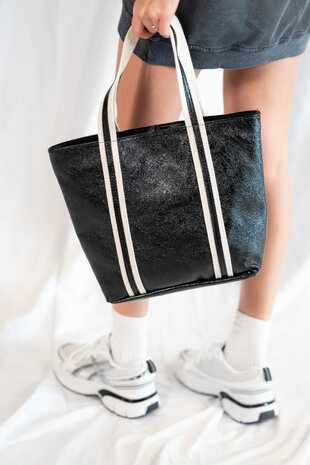 LUCIANA sneakers noires et blanches LUCIANA sneakers noires et blanches