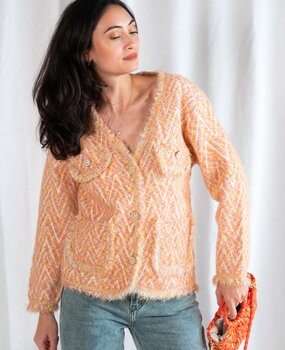 SELENA  veste orange