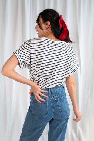 FIRMINA t-shirt marine