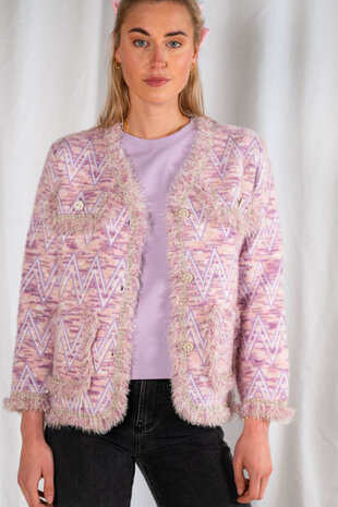 FLORBELA t-shirt lilas