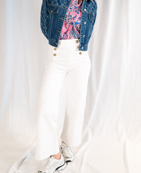 VICTORINE jean blanc