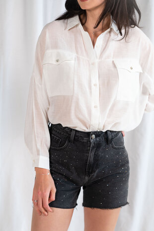 ALVA chemisier écru