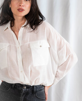 ALVA chemisier écru