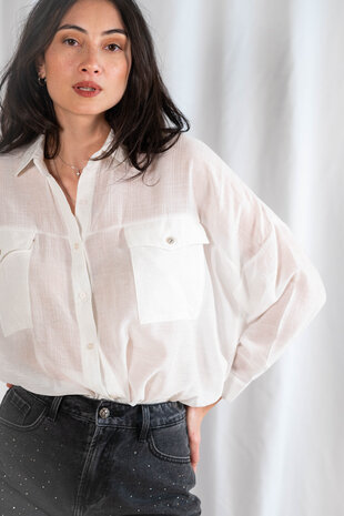 ALVA chemisier écru