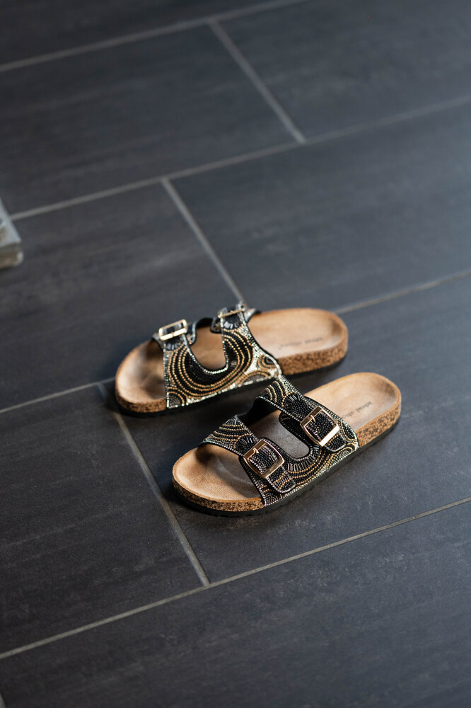 HEIDI sandales noires