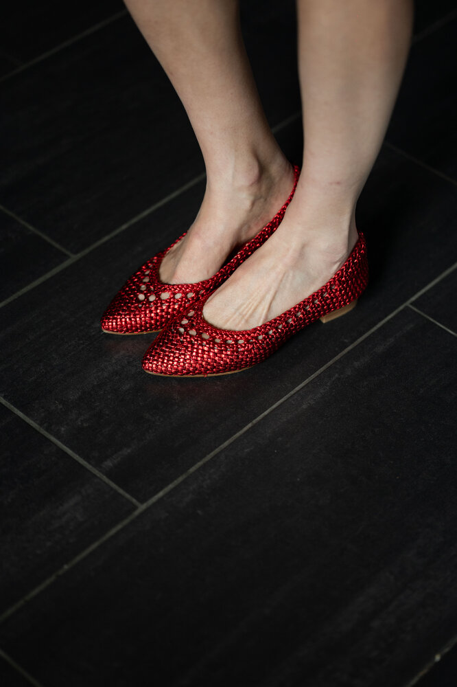 GRETA ballerines rouges GRETA ballerines rouges