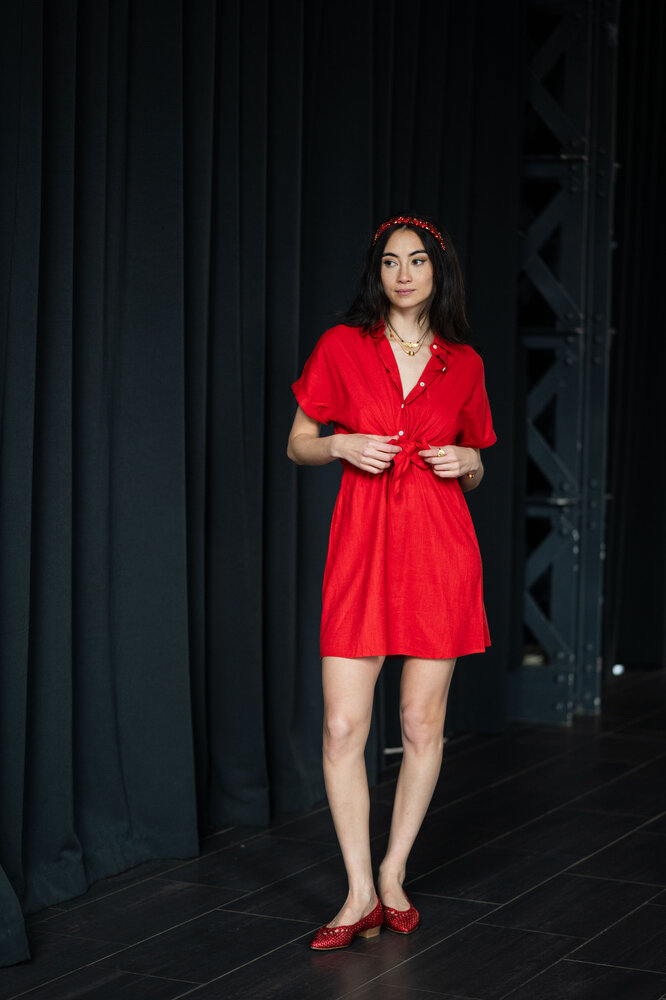 GRETA ballerines rouges GRETA ballerines rouges