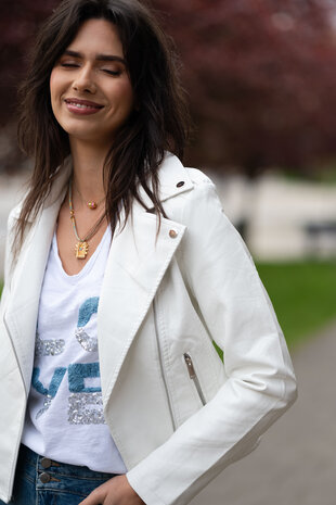 RANIA veste blanche RANIA veste blanche