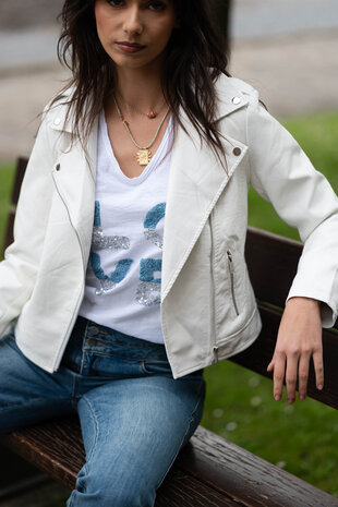 RANIA veste blanche RANIA veste blanche