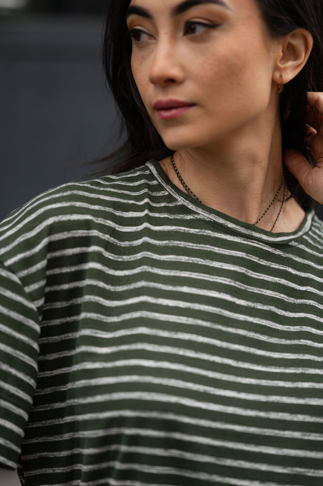 LISE t-shirt kaki LISE t-shirt kaki