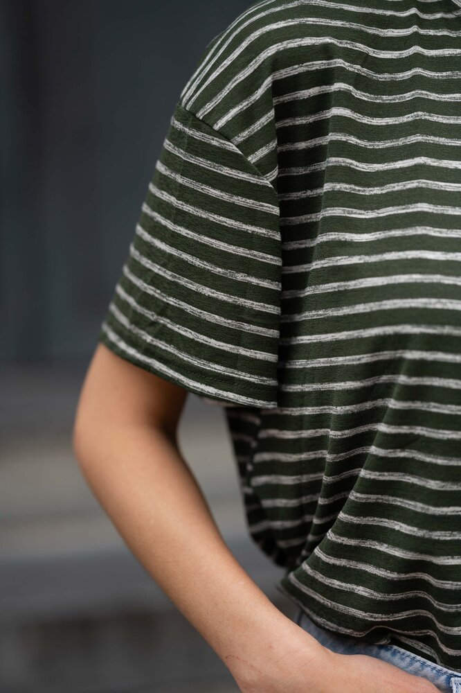 LISE t-shirt kaki LISE t-shirt kaki