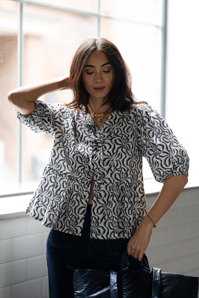 BEATE blouse marine
