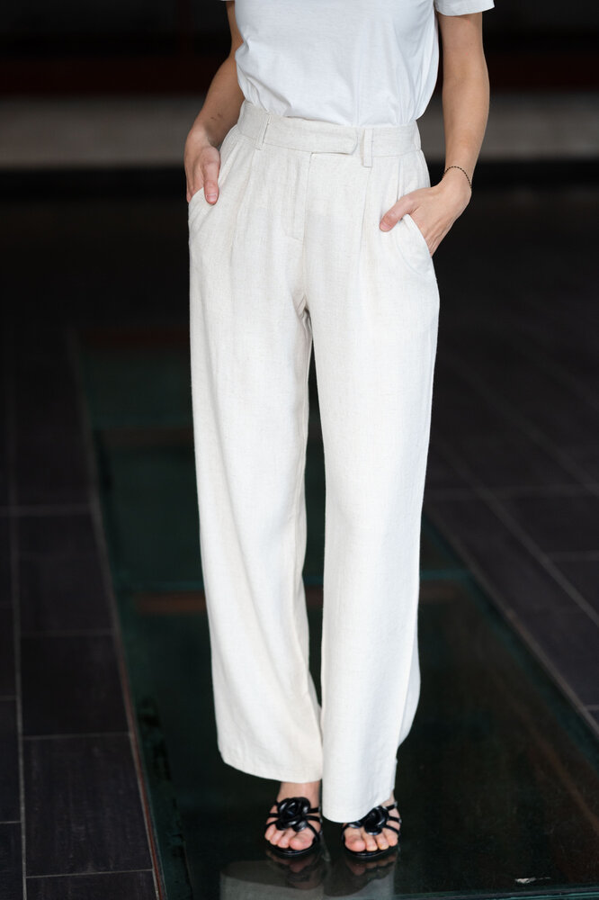 AMARANDE pantalon beige