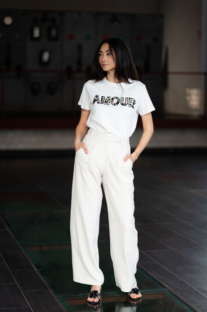 AMARANDE pantalon beige
