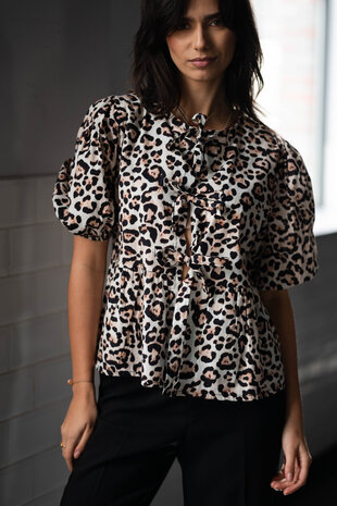 BEATE blouse léopard