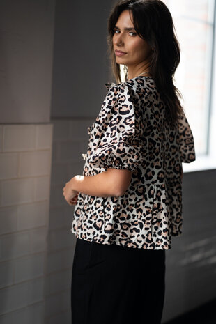 BEATE blouse léopard