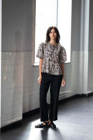 BEATE blouse léopard