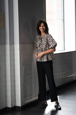 BEATE blouse léopard