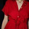 LARISSA robe rouge LARISSA robe rouge