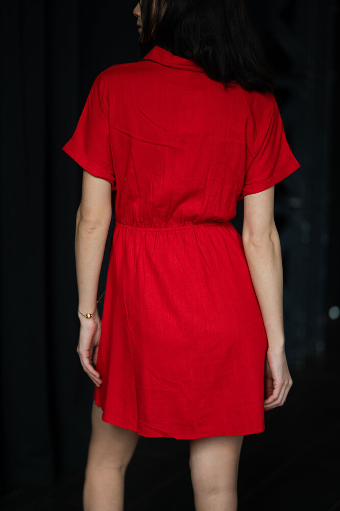 LARISSA robe rouge LARISSA robe rouge