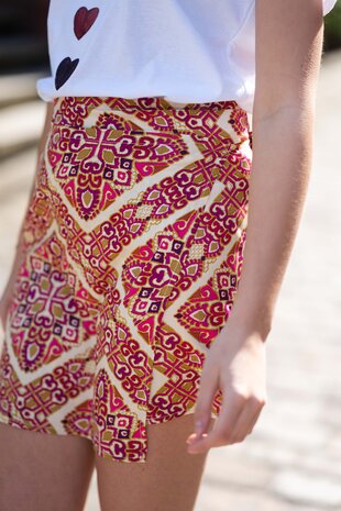 HELOISA jupe portefeuille