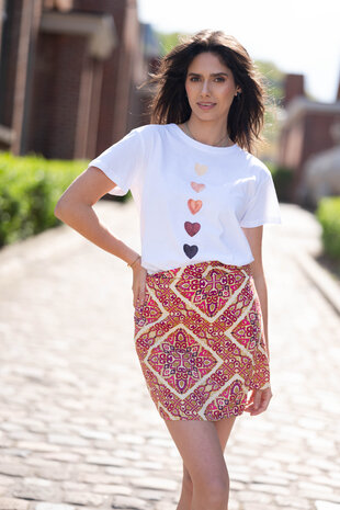 HELOISA jupe portefeuille