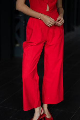 HELEN combinaison rouge