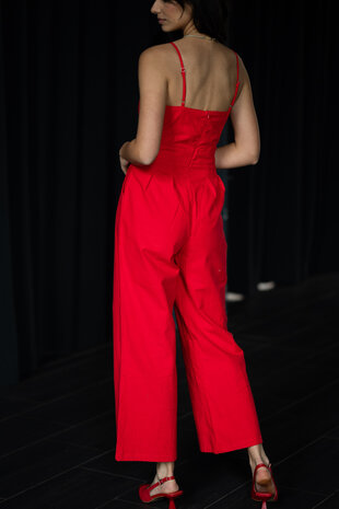 HELEN combinaison rouge