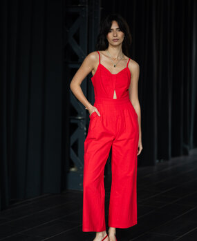 HELEN combinaison rouge