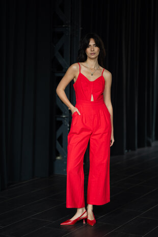 HELEN combinaison rouge