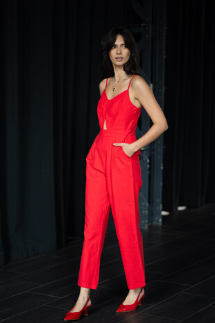 HELEN combinaison rouge