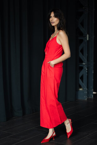 HELEN combinaison rouge