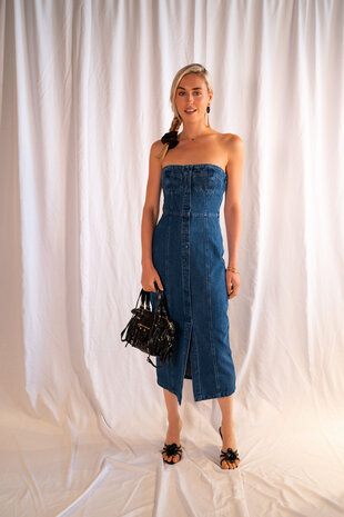 CORINNE robe denim