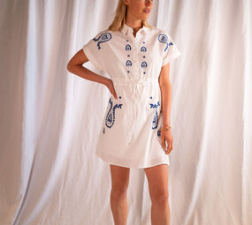 CHAYA robe écru