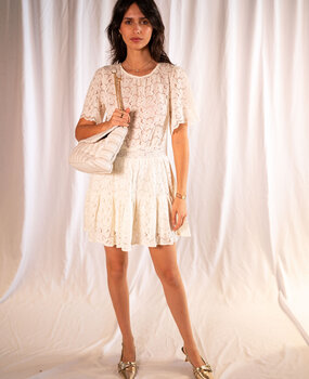 CHARLI robe écru