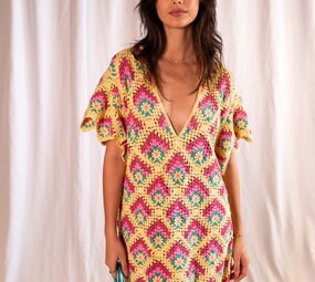 CARA robe jaune