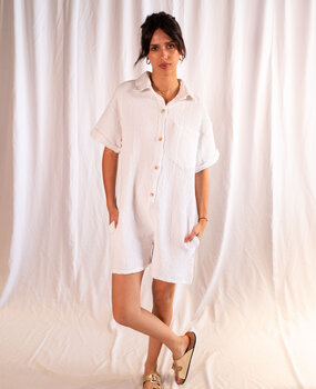 SADIE combishort blanche SADIE combishort blanche