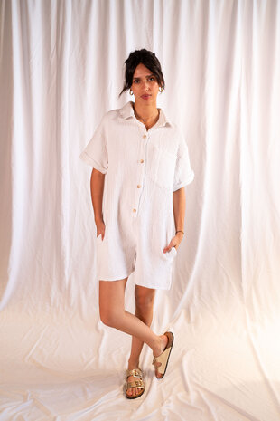 SADIE combishort blanche SADIE combishort blanche