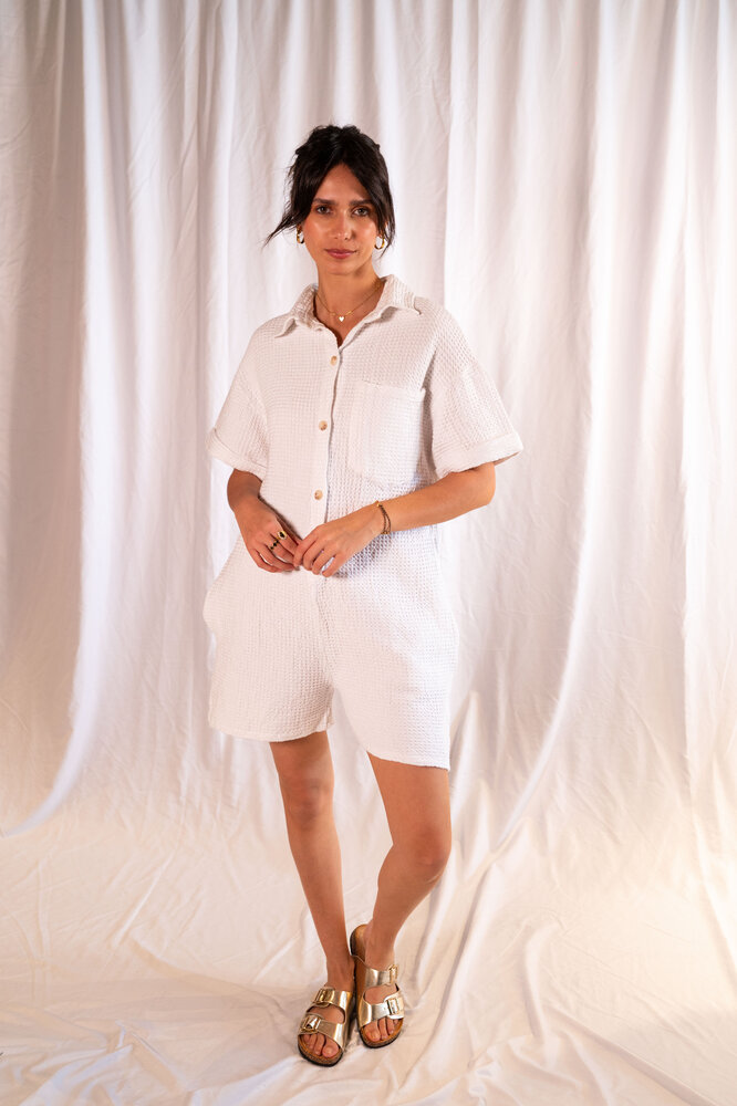 SADIE combishort blanche SADIE combishort blanche