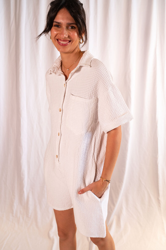 SADIE combishort blanche SADIE combishort blanche