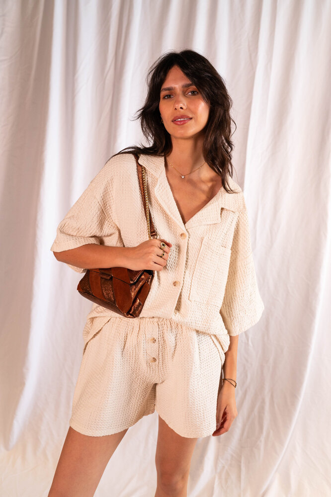 TIANA chemisier beige TIANA chemisier beige